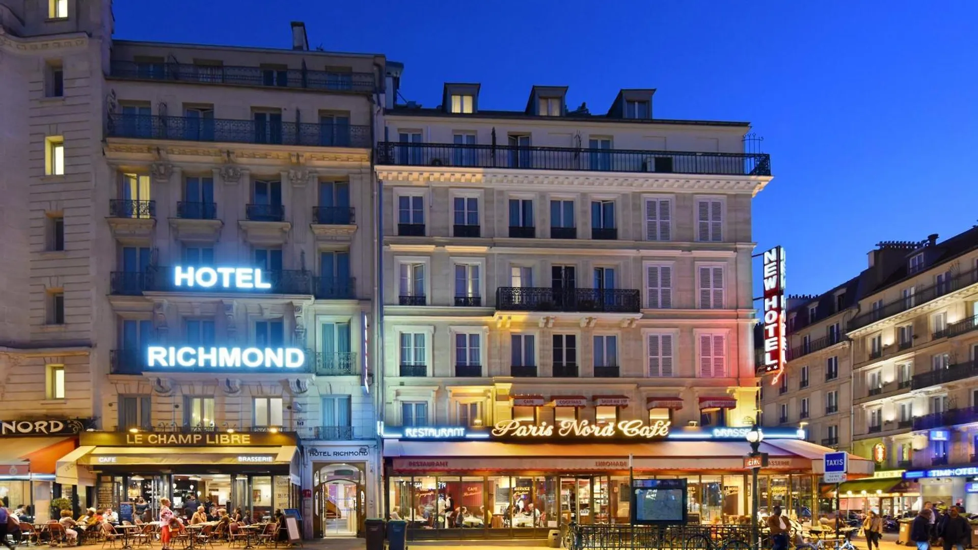 Hotel Richmond Gare Du Nord Parijs