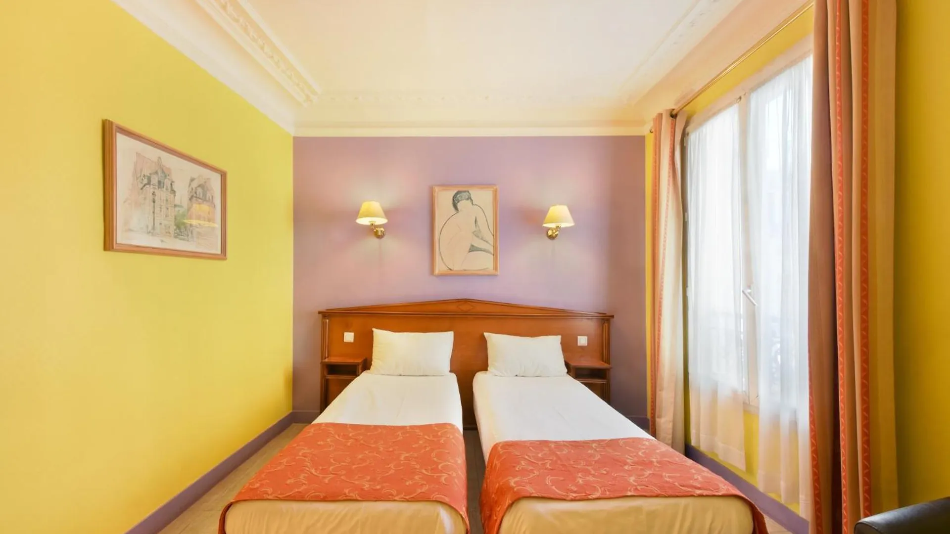 Hotel Richmond Gare Du Nord Париж