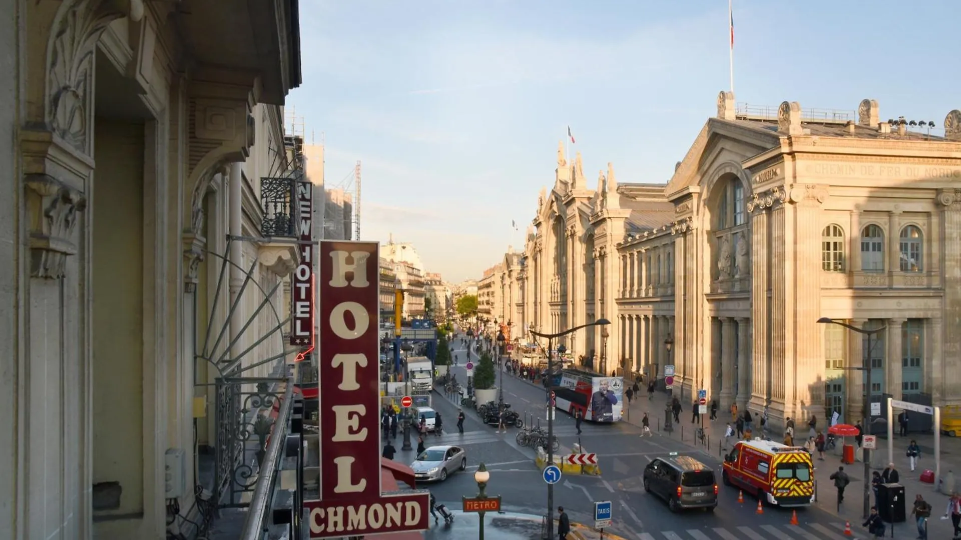 Hotel Richmond Gare Du Nord Париж