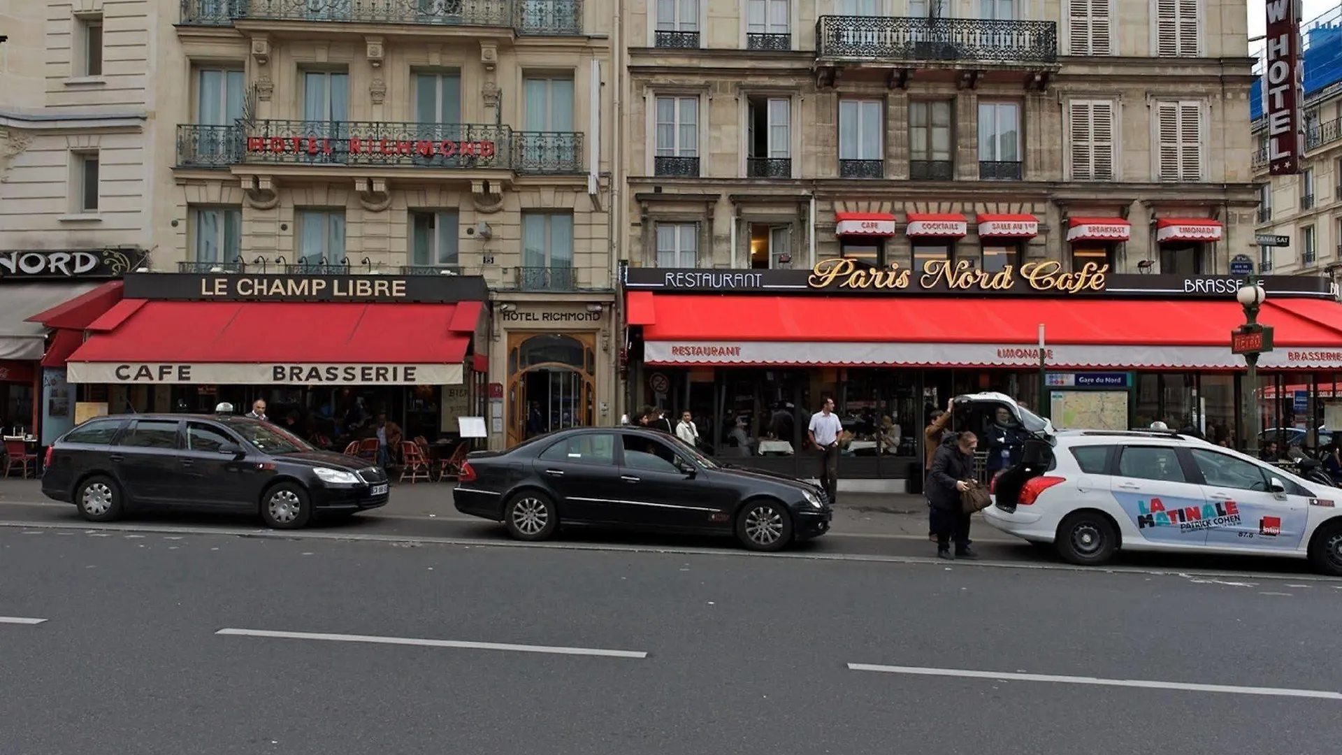 Hotel Richmond Gare Du Nord Париж Франция